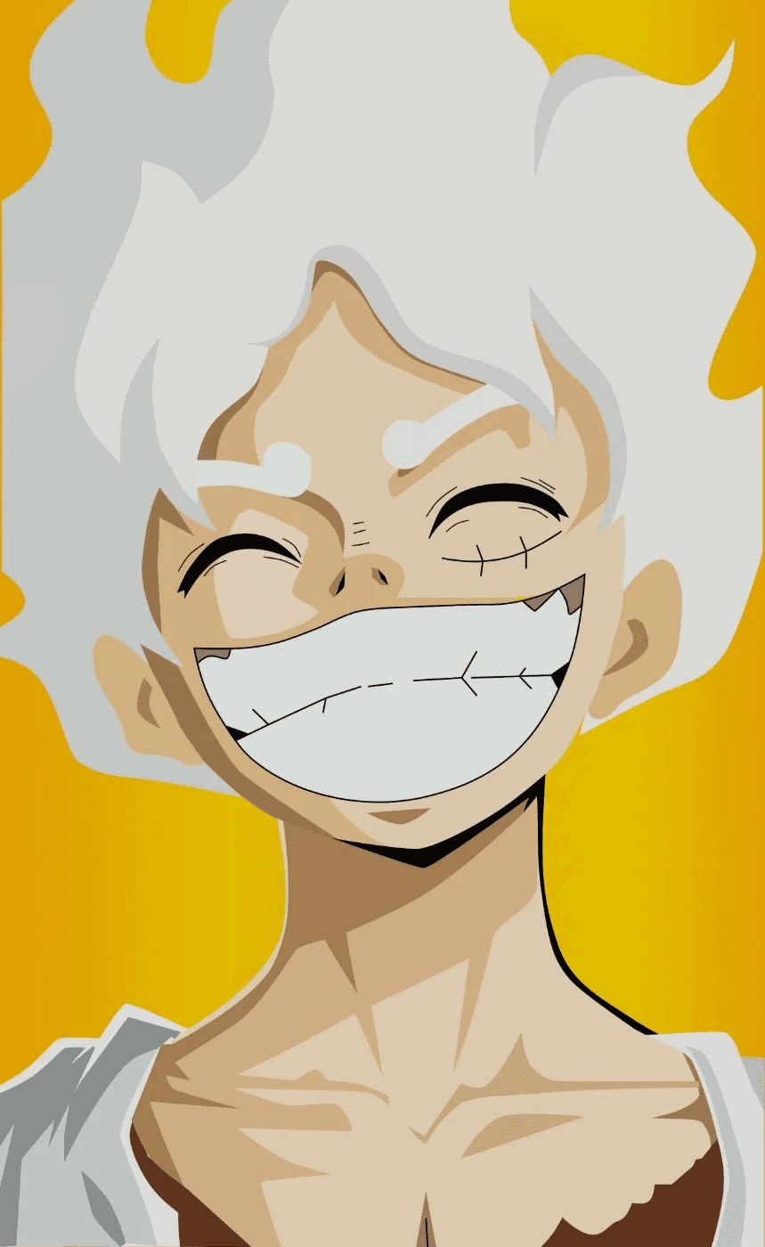 Luffy, an illustration by Tonnie